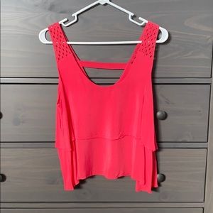 Anthropologie HD in Paris Layered Ruffle Tank